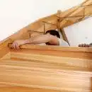 construction d'un giron d'escalier
