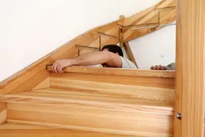 construction d'un giron d'escalier