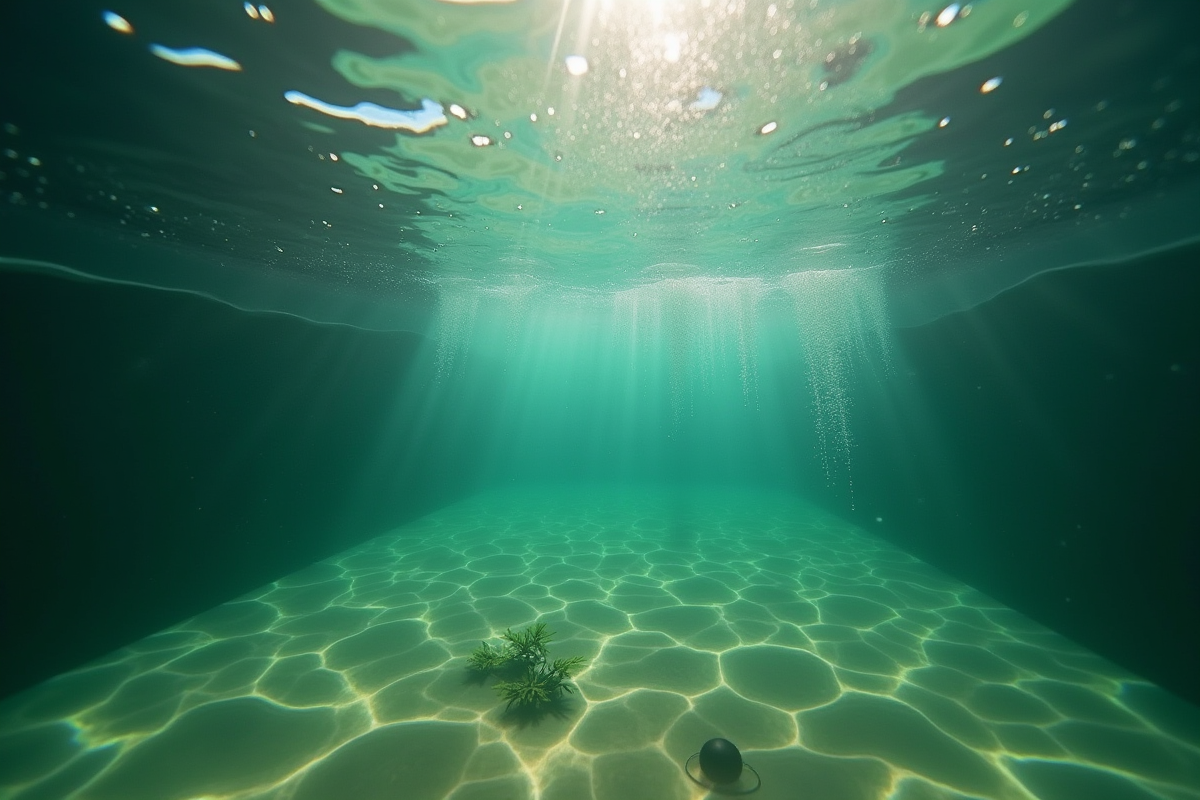 piscine verte