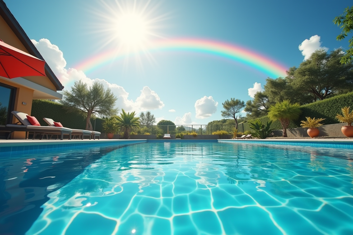 orage piscine