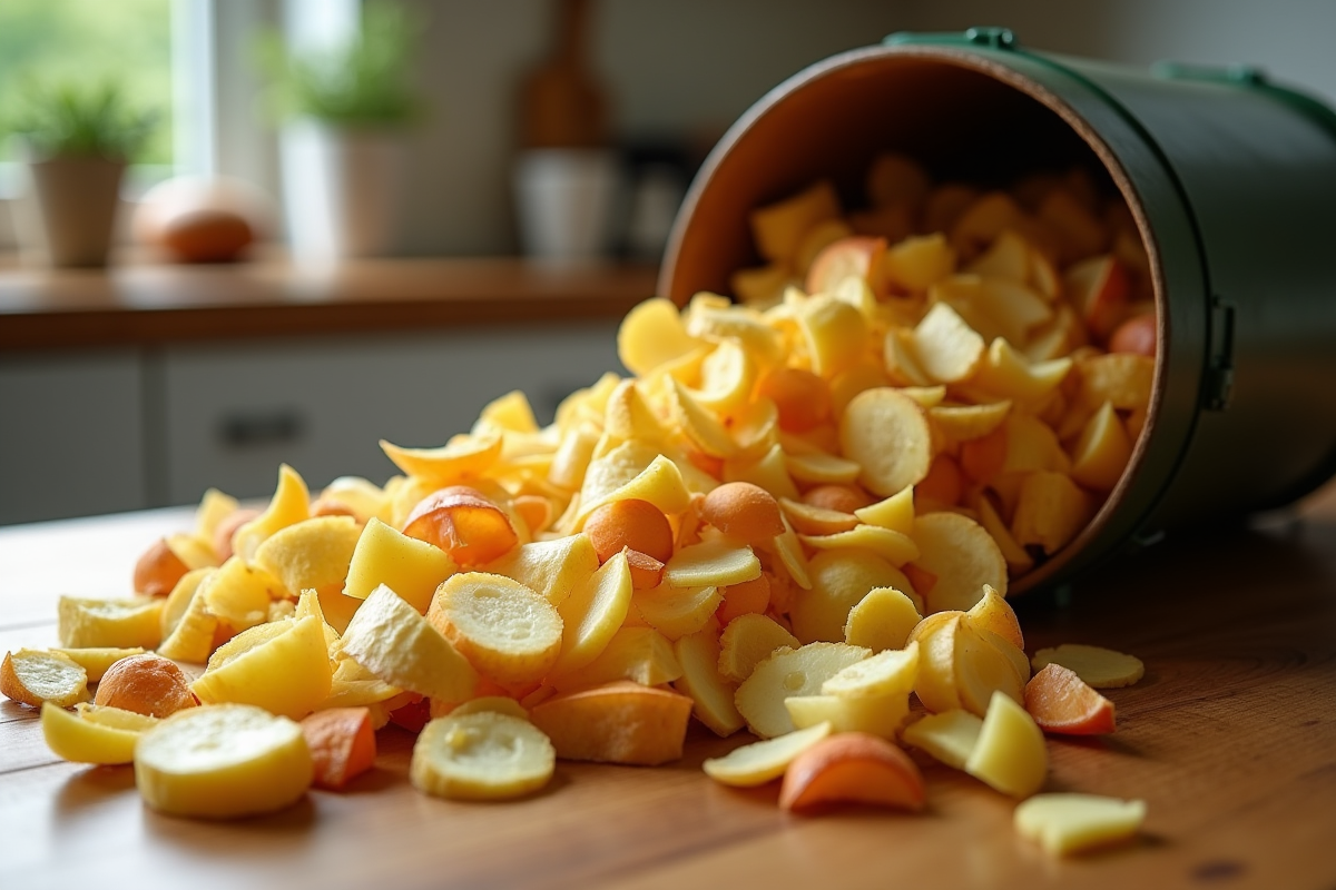 peaux pommes